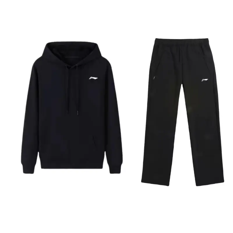 LINING Повседневный спортивный костюм мужской черный
LINING Повседневный спортивный костюм мужской черный