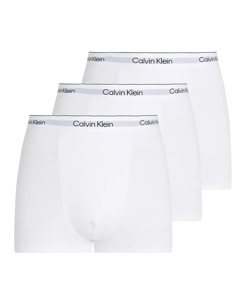 3 пары боксеров Calvin Klein, белый 
3 пары боксеров Calvin Klein, белый