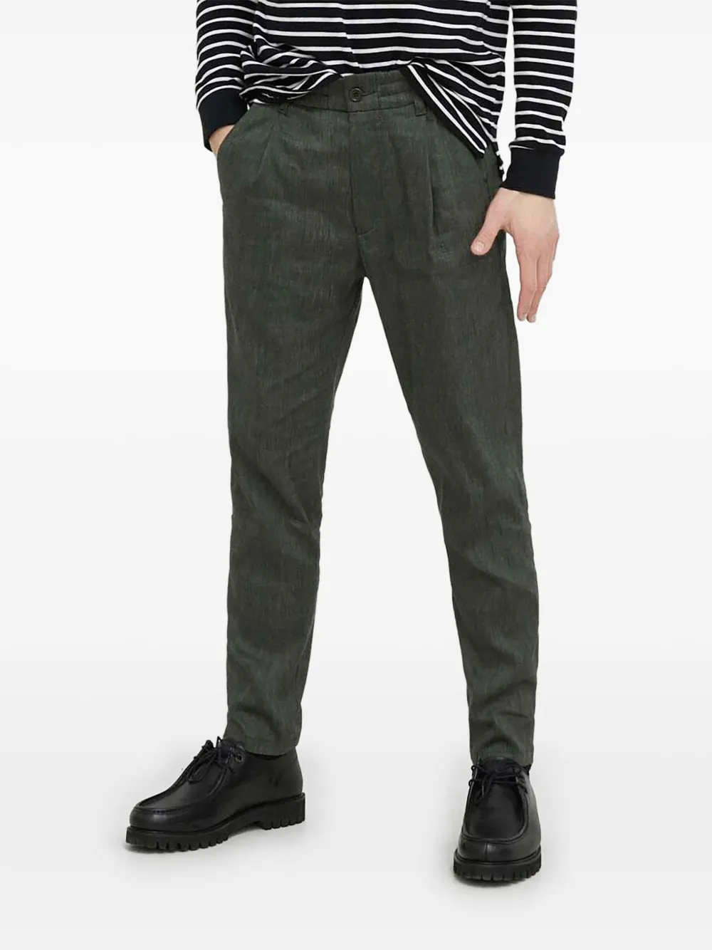 Брюки с карманами Drykorn, зеленый 
Брюки с карманами Drykorn, зеленый