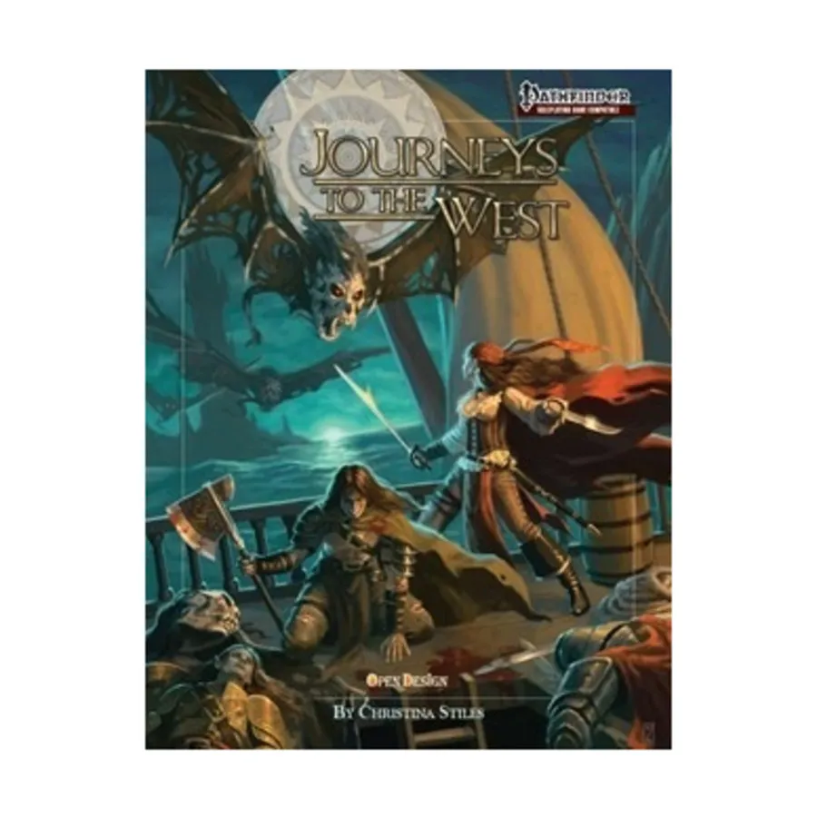 Journeys to the West (POD, Black & White), Pathfinder (Kobold Press), мягкая обложка
Journeys to the West (POD, Black & White), Pathfinder (Kobold Press), мягкая обложка