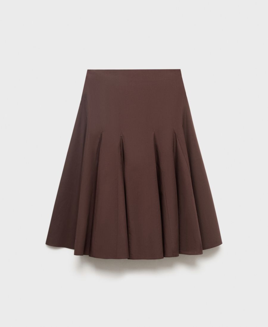 Женская плиссированная юбка миди MANGO, Brown
Женская плиссированная юбка миди MANGO, Brown