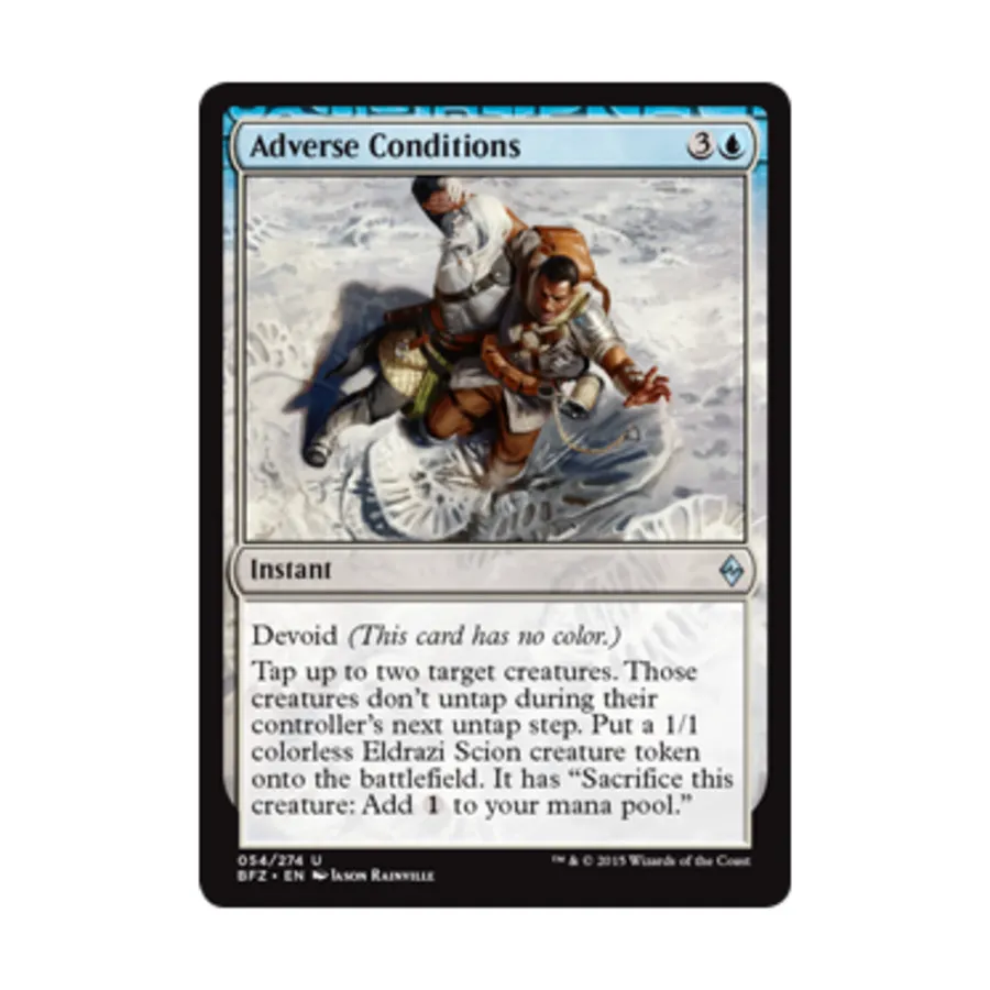 CCG Неблагоприятные условия (U), MTG - Battle for Zendikar
CCG Неблагоприятные условия (U), MTG - Battle for Zendikar