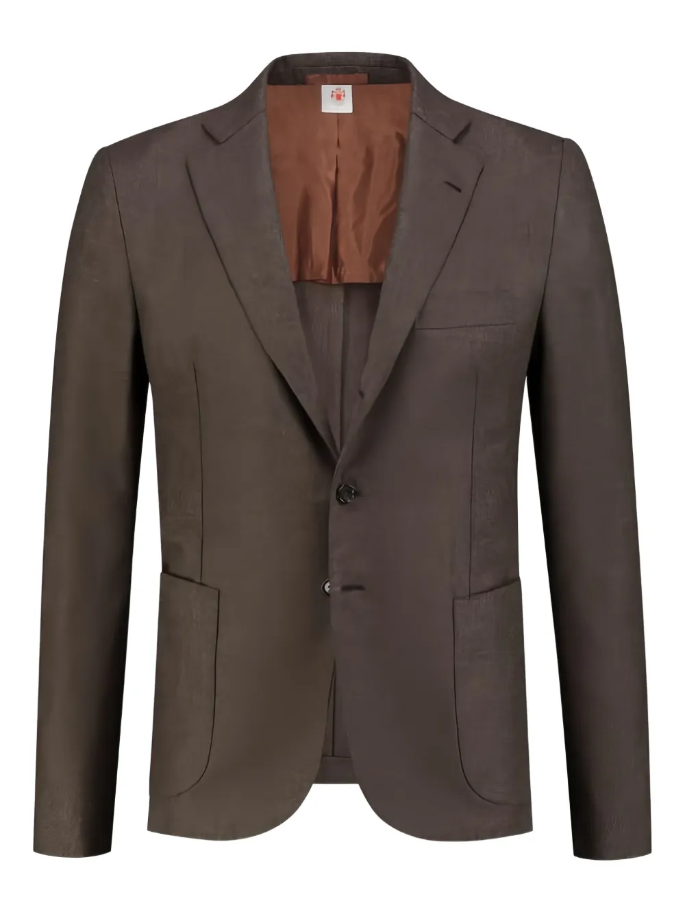Жакет с эффектом меланжа Luigi Borrelli, коричневый
Жакет с эффектом меланжа Luigi Borrelli, коричневый