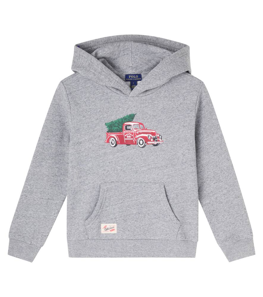 Принтованный худи из хлопкового флиса Polo Ralph Lauren Kids, Collegiate Heather
Принтованный худи из хлопкового флиса Polo Ralph Lauren Kids, Collegiate Heather