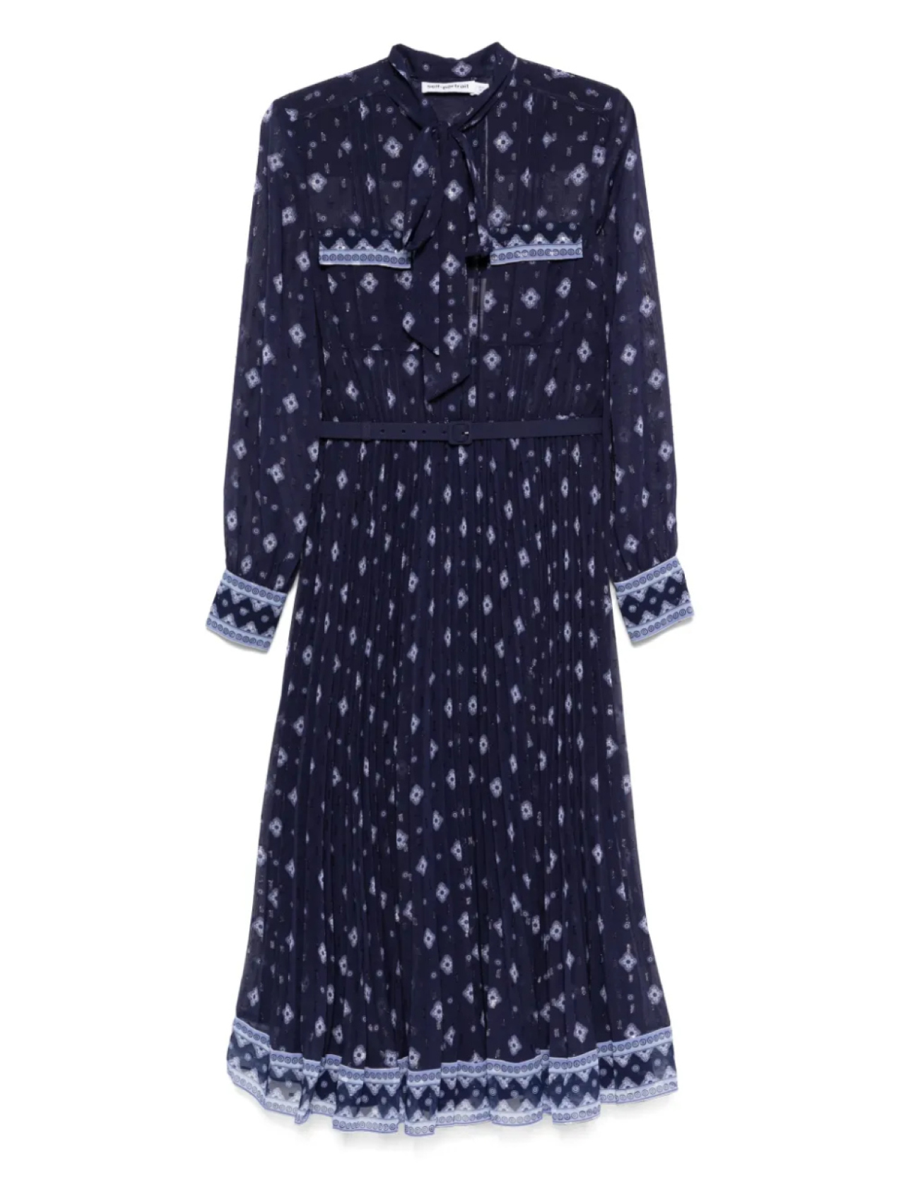 Платье с цветочным принтом Self-Portrait, синий
Платье с цветочным принтом Self-Portrait, синий