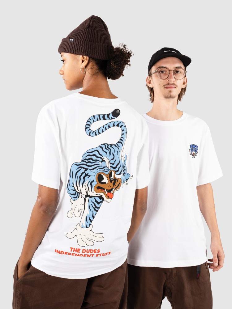 Футболка The Dudes Tiger Bear Blue T-Shirt, white, Белый, Футболка The Dudes Tiger Bear Blue T-Shirt, white
Футболка The Dudes Tiger Bear Blue T-Shirt, white, Белый, Футболка The Dudes Tiger Bear Blue T-Shirt, white