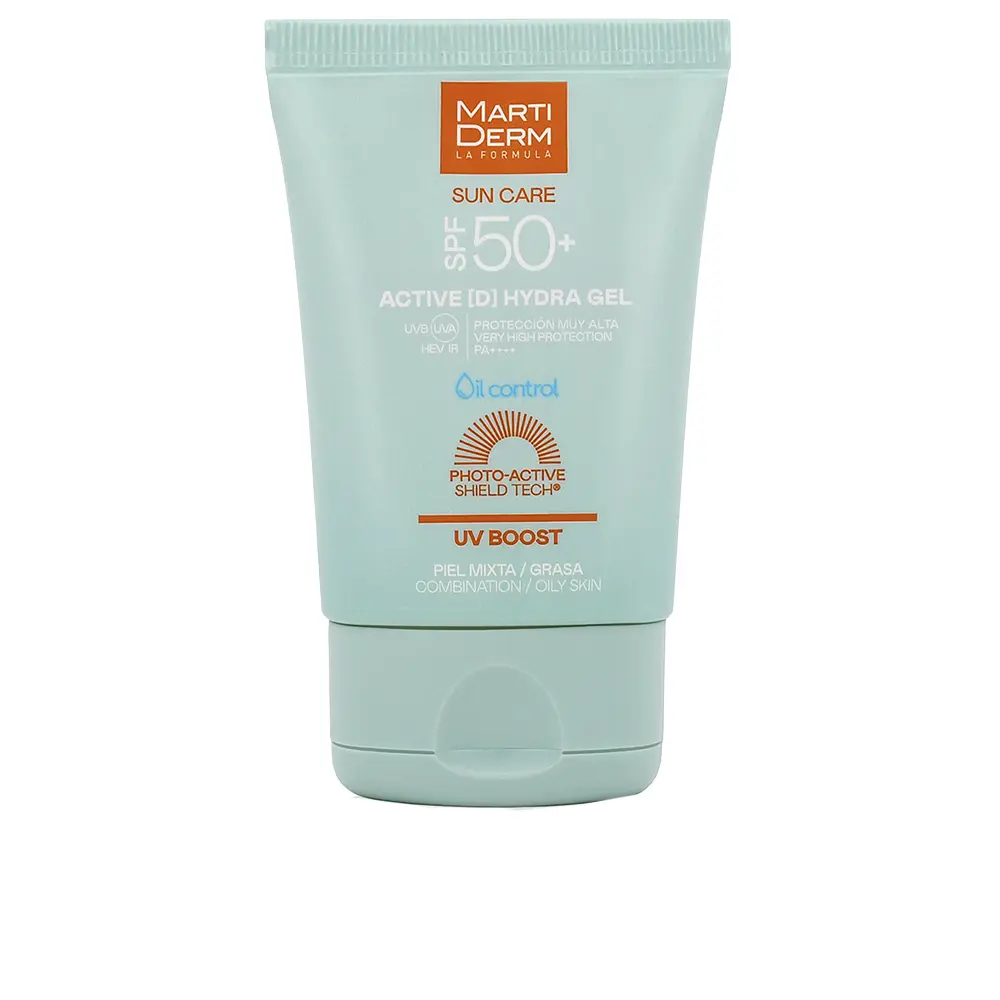 Солнцезащитный крем Sun care active d hydra gel protector solar gel spf50+ Martiderm, 50 мл.
Солнцезащитный крем Sun care active d hydra gel protector solar gel spf50+ Martiderm, 50 мл.