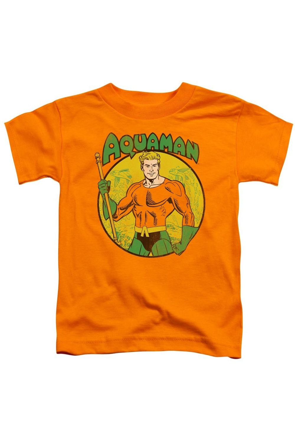 Футболка с коротким рукавом DC Comics Aquaman для детей Gildan, оранжевый
Футболка с коротким рукавом DC Comics Aquaman для детей Gildan, оранжевый