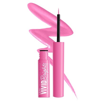 Жидкая подводка Vivid Brights, устойчивая к размазыванию, с точным кончиком Don'T Pink Twice, Nyx Professional Makeup
Жидкая подводка Vivid Brights, устойчивая к размазыванию, с точным кончиком Don'T Pink Twice, Nyx Professional Makeup