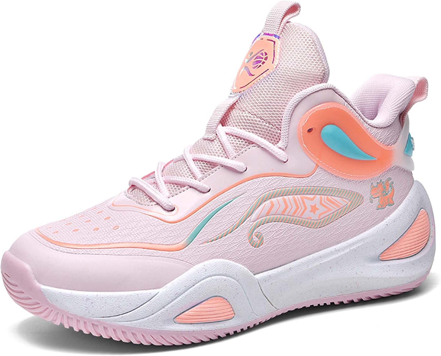 Мужские баскетбольные кроссовки Женская модная спортивная обувь для бега Молодежные спортивные тренировочные кроссовки Для активного отдыха и прогулок Dzbajrqm, розовый
Мужские баскетбольные кроссовки Женская модная спортивная обувь для бега Молодежные спортивные тренировочные кроссовки Для активного отдыха и прогулок Dzbajrqm, розовый