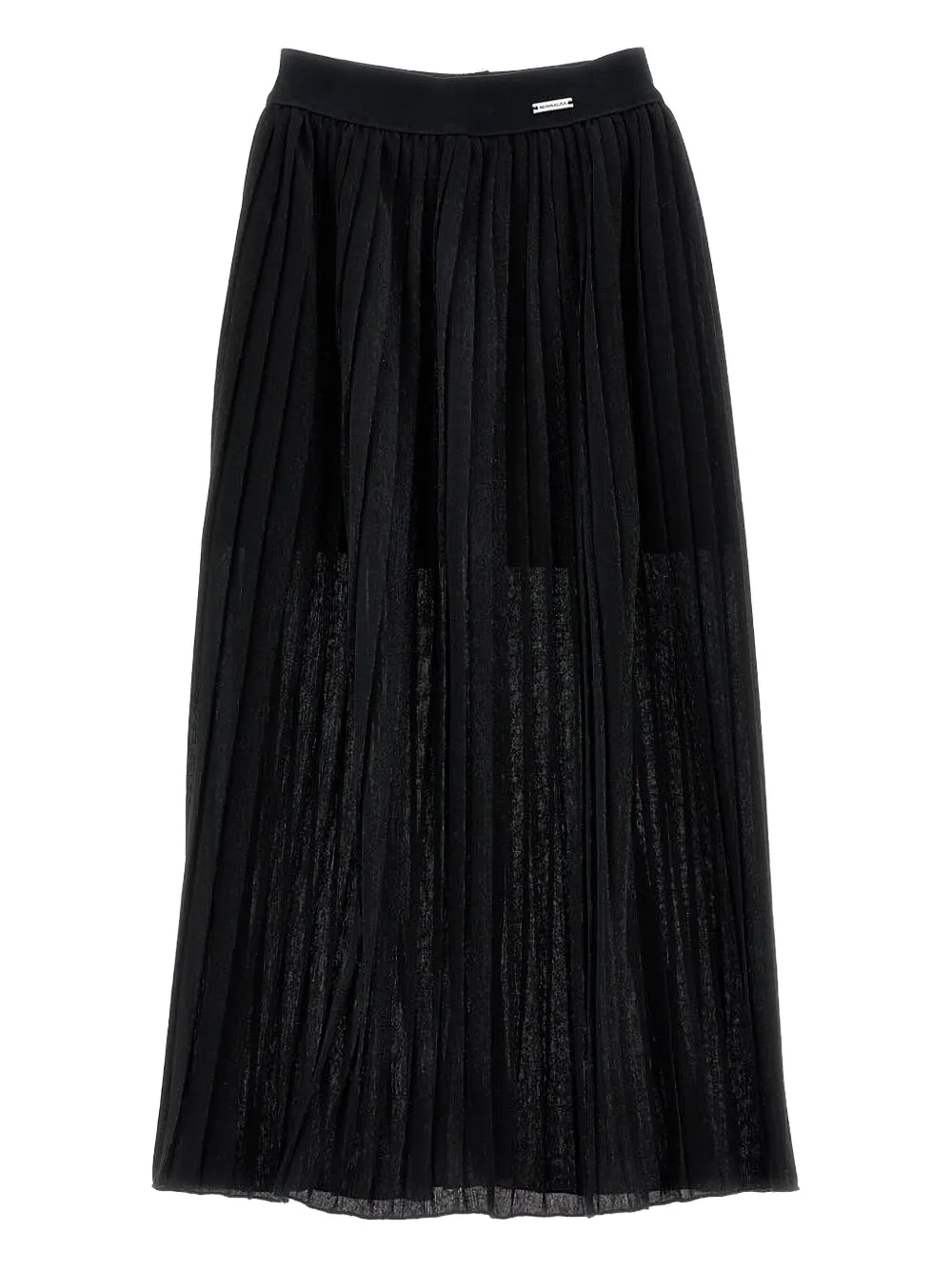 Юбка с плиссированной резинкой на поясе Monnalisa, черный
Юбка с плиссированной резинкой на поясе Monnalisa, черный