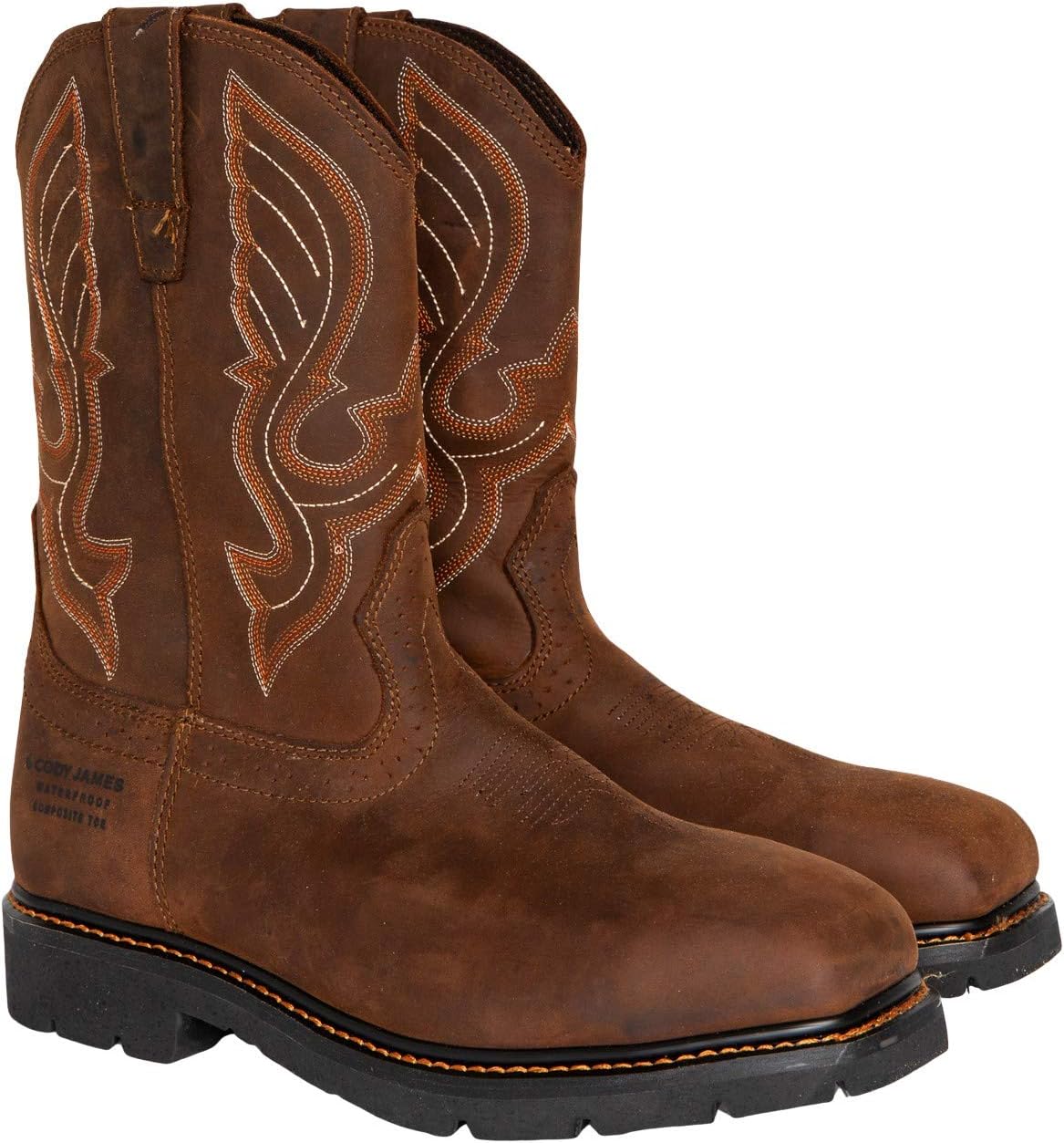 Мужские ботинки Cody James 10 водонепроницаемые с составным носком - C9pr2, коричневый
Мужские ботинки Cody James 10 водонепроницаемые с составным носком - C9pr2, коричневый