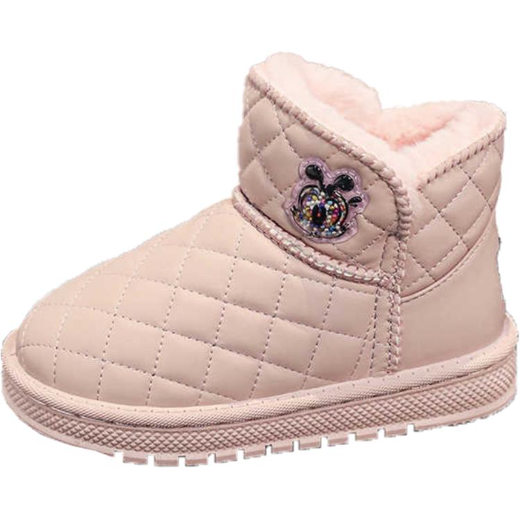 Противоскользящие и износостойкие теплые детские ботинки BOBDOG, розовый
Противоскользящие и износостойкие теплые детские ботинки BOBDOG, розовый