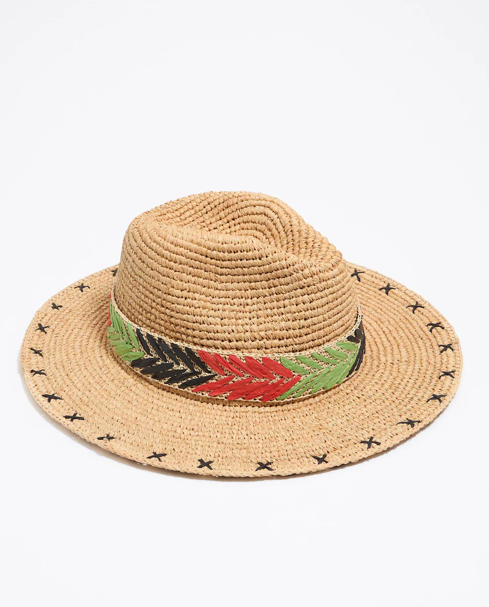 Женская шапка из вышитой рафии Bimba y Lola, зеленый
Женская шапка из вышитой рафии Bimba y Lola, зеленый