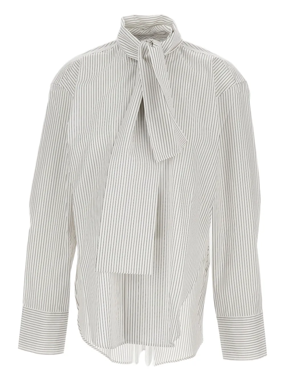 Полосатая рубашка с завязкой на шее Plan C, нейтральный
Полосатая рубашка с завязкой на шее Plan C, нейтральный