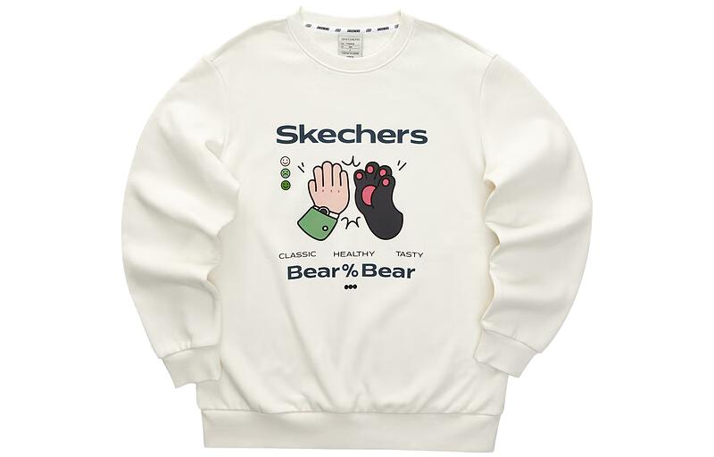 Свитшот унисекс Marshmallow White/0074 Skechers 
Свитшот унисекс Marshmallow White/0074 Skechers