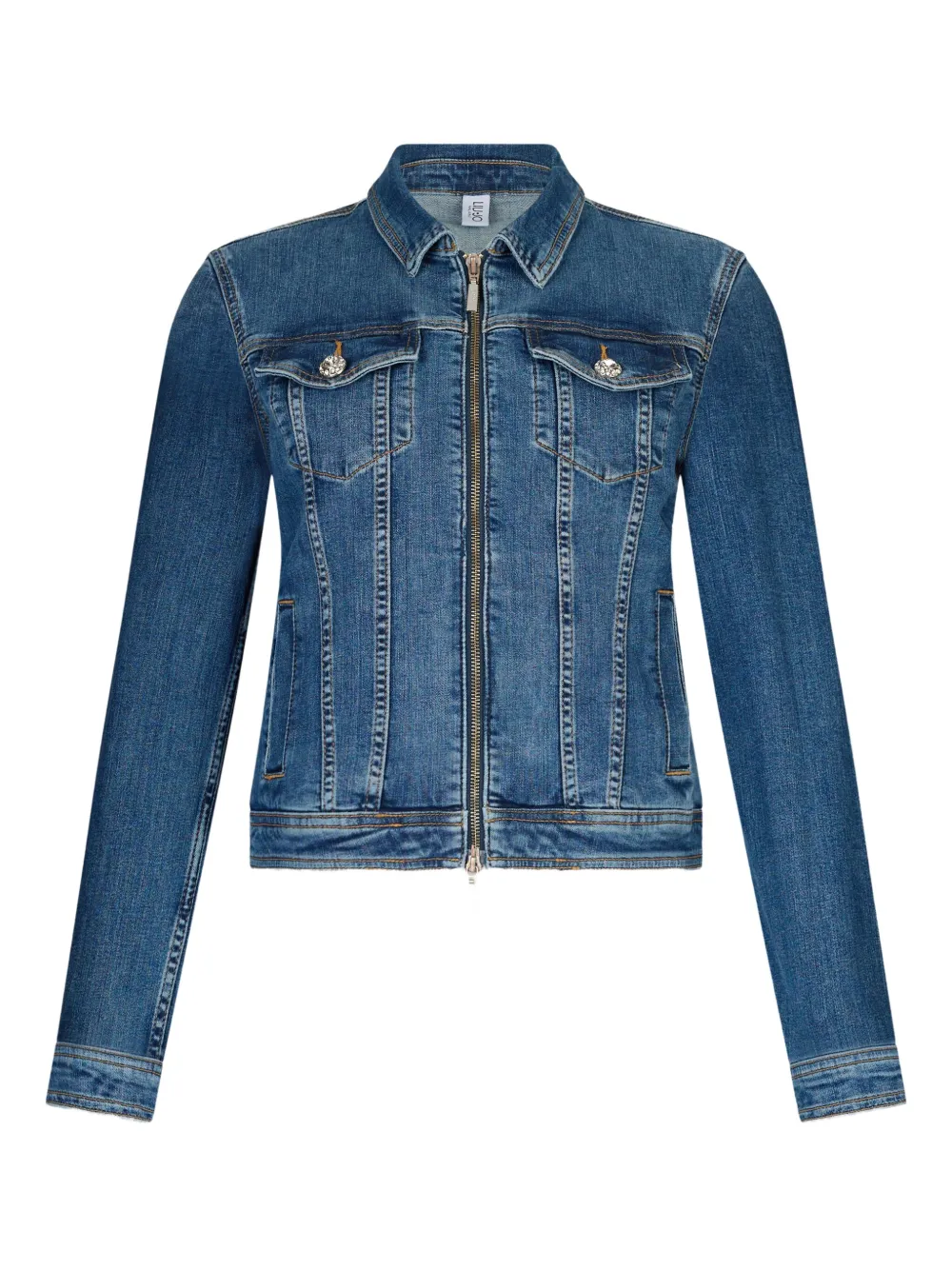 Джинсовая куртка на молнии LIU JO, синий
Джинсовая куртка на молнии LIU JO, синий