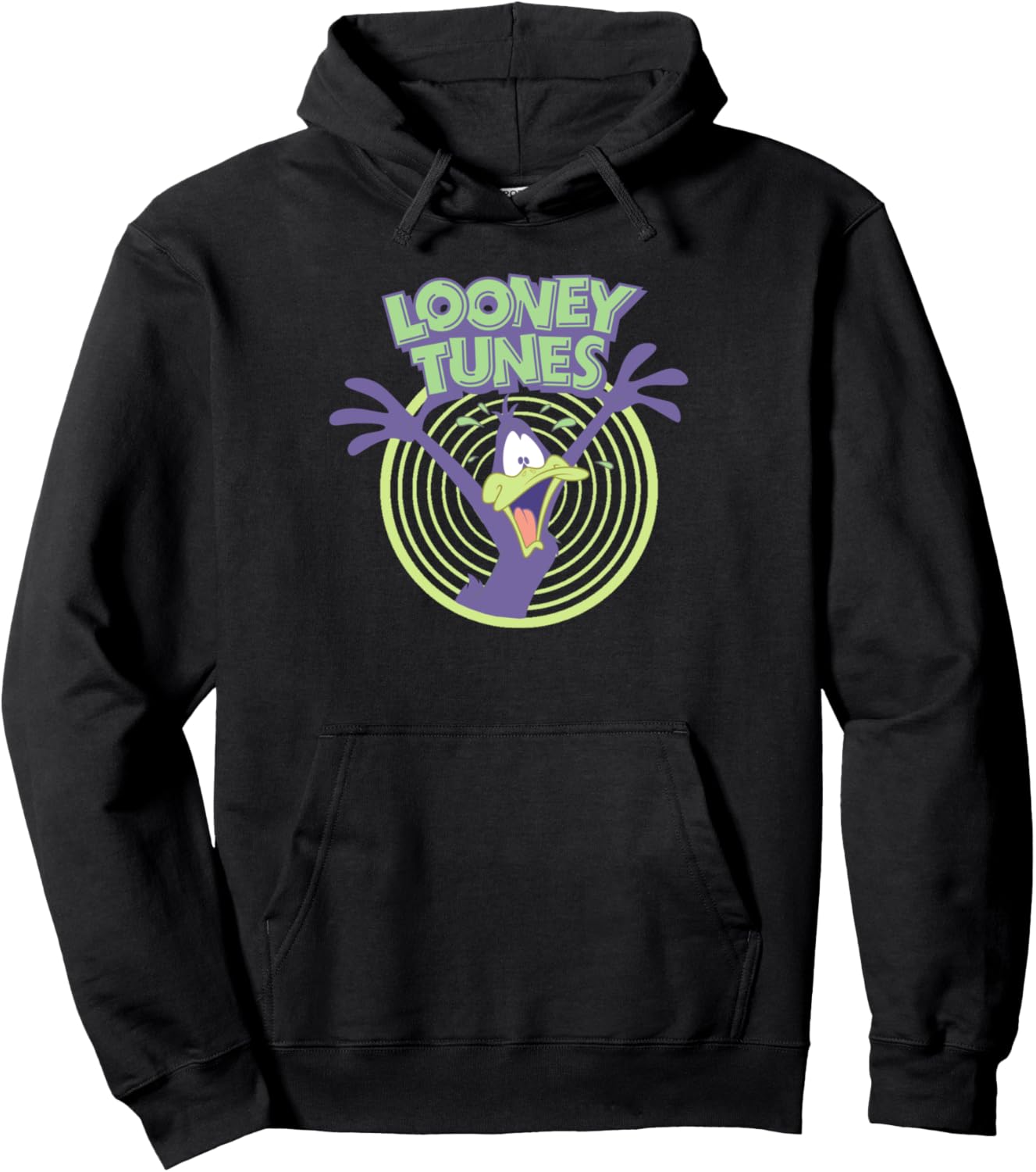 Худи американского производства Looney Tunes с изображением Даффи Дака и логотипом Crazy 01H, черное, Черный, Худи американского производства Looney Tunes с изображением Даффи Дака и логотипом Crazy 01H, черное
Худи американского производства Looney Tunes с изображением Даффи Дака и логотипом Crazy 01H, черное, Черный, Худи американского производства Looney Tunes с изображением Даффи Дака и логотипом Crazy 01H, черное