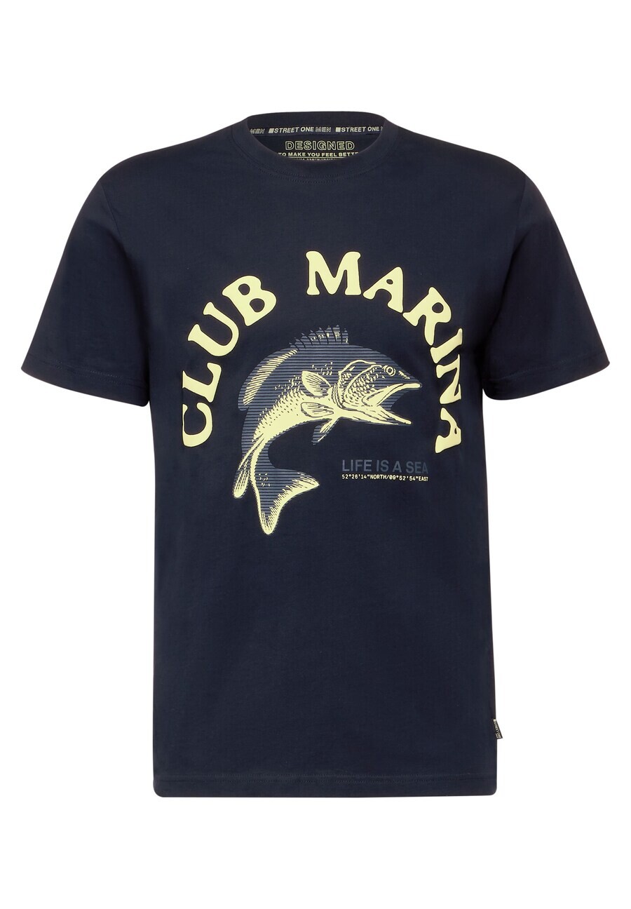 Классическая футболка Street One MEN Shirt, темно-синий
Классическая футболка Street One MEN Shirt, темно-синий