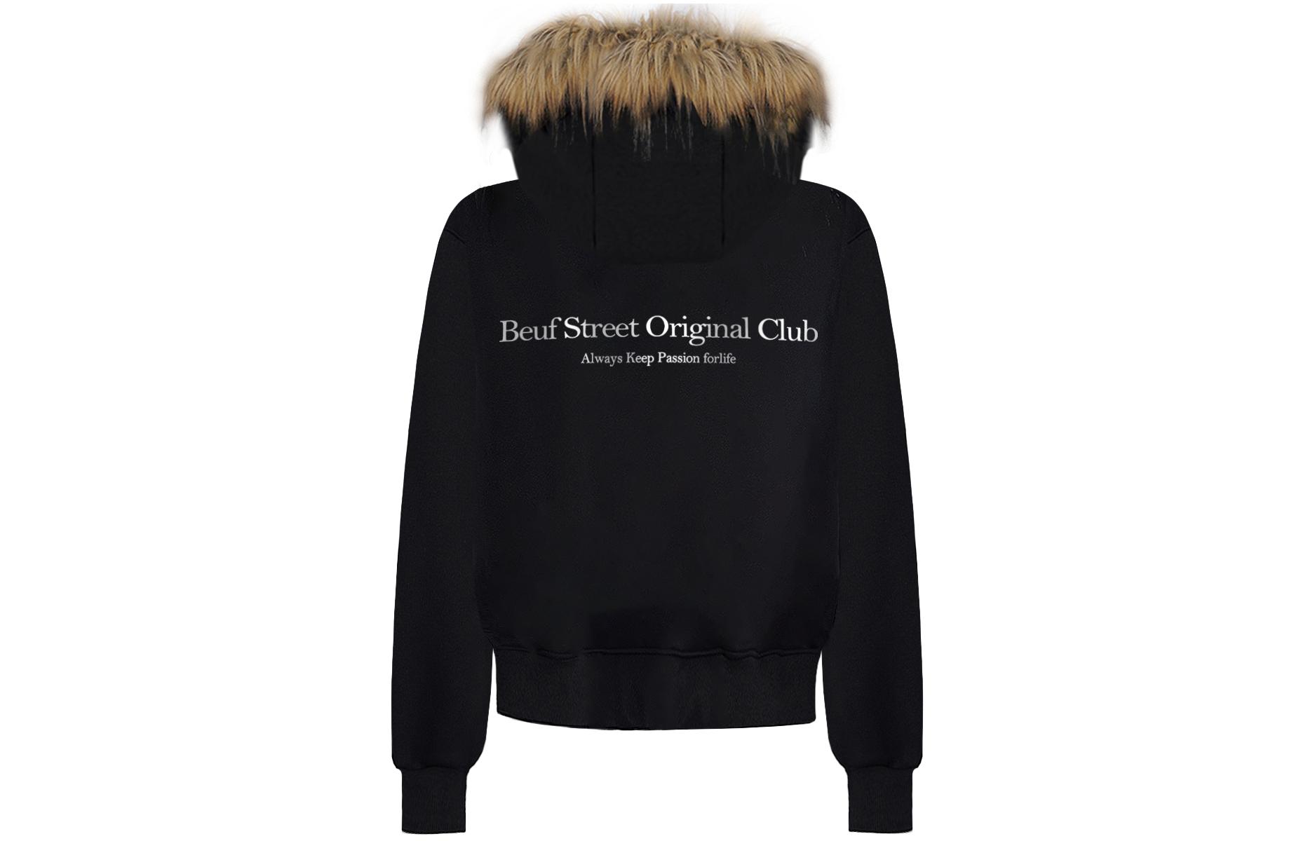 Унисекс свитшот BEUF, черный
Унисекс свитшот BEUF, черный