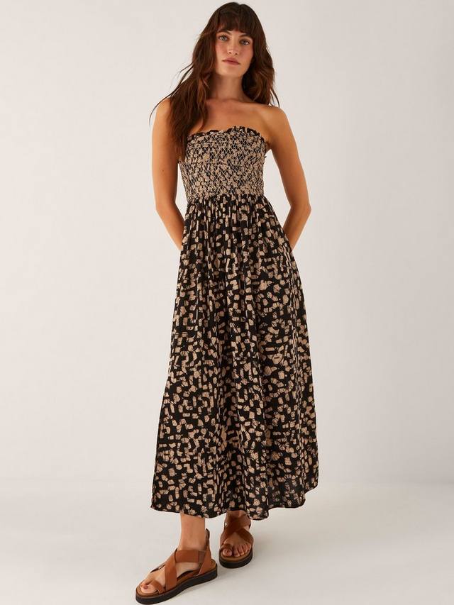 Платье-бандо Ania с абстрактным геометрическим принтом Monsoon, Black/Multi
Платье-бандо Ania с абстрактным геометрическим принтом Monsoon, Black/Multi