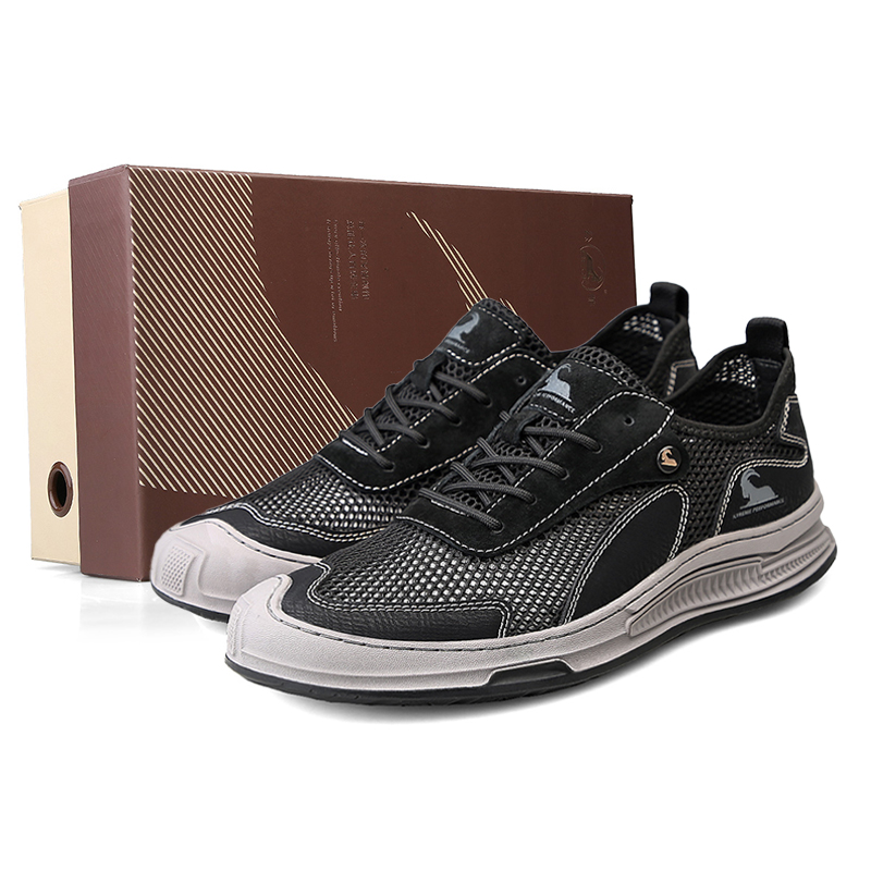 BECK Мужские черные повседневные туфли с противоскользящей подошвой и устойчивостью к истиранию, цвет Black
BECK Мужские черные повседневные туфли с противоскользящей подошвой и устойчивостью к истиранию, цвет Black