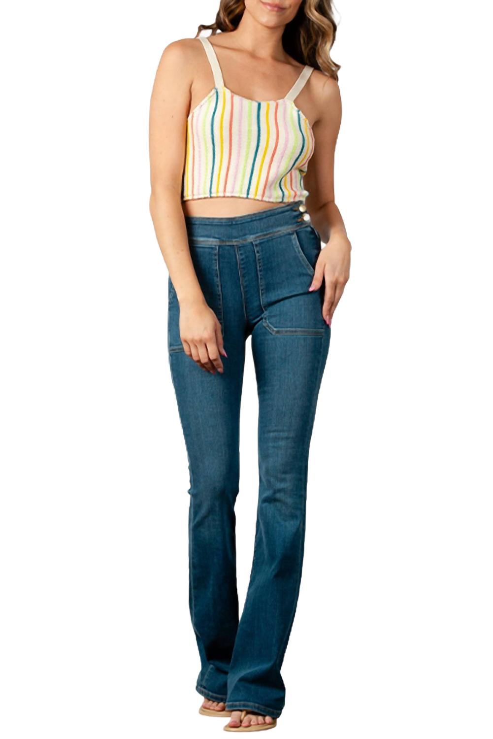 Топ с вязаными полосками Brassica в пастельную полоску LUCCA, Pastel Stripe
Топ с вязаными полосками Brassica в пастельную полоску LUCCA, Pastel Stripe