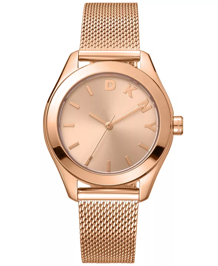 Женские часы-браслет Astoria Logo из нержавеющей стали с розовым золотым покрытием, 34 мм DKNY
Женские часы-браслет Astoria Logo из нержавеющей стали с розовым золотым покрытием, 34 мм DKNY