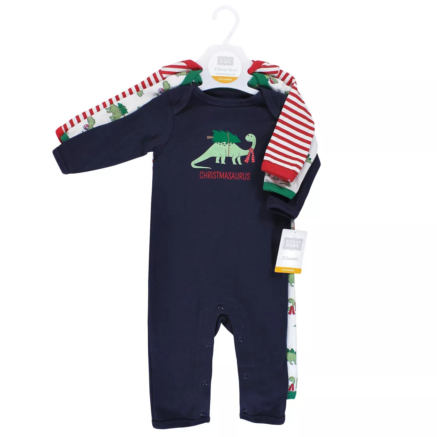 Хлопковый комбинезон для мальчиков Hudson Baby Infant Boy, Christmasaurus Hudson Baby
Хлопковый комбинезон для мальчиков Hudson Baby Infant Boy, Christmasaurus Hudson Baby