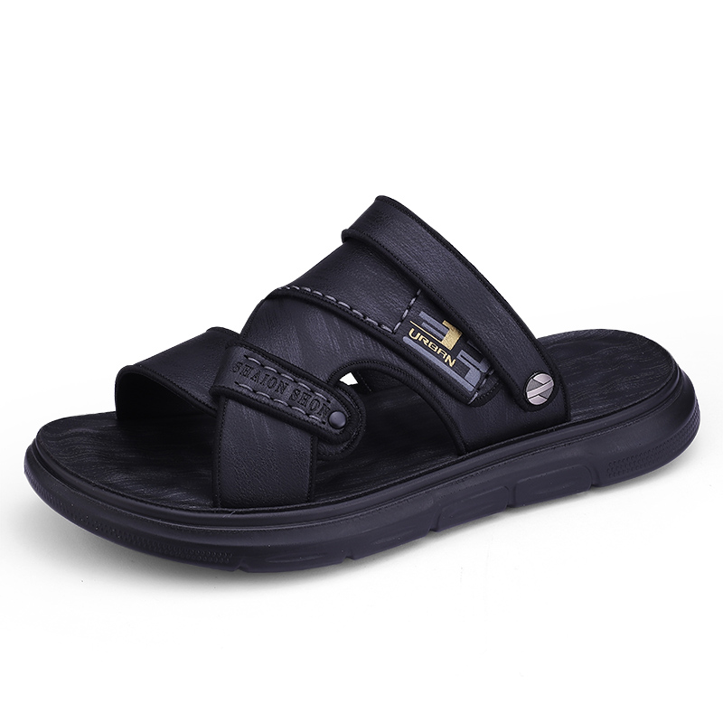 Пляжные сандалии мужские LONGYING, Black 
Пляжные сандалии мужские LONGYING, Black