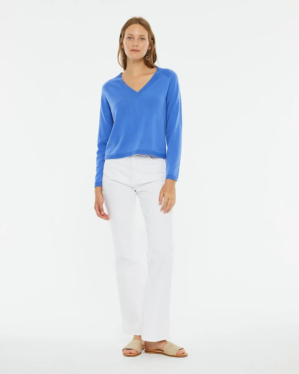 Женские расклешенные джинсы средней посадки System Action, белый
Женские расклешенные джинсы средней посадки System Action, белый