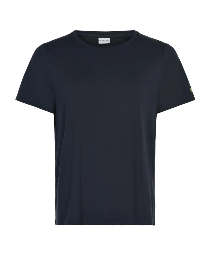 Темно футболка с сердечком In Front, синий
Темно футболка с сердечком In Front, синий