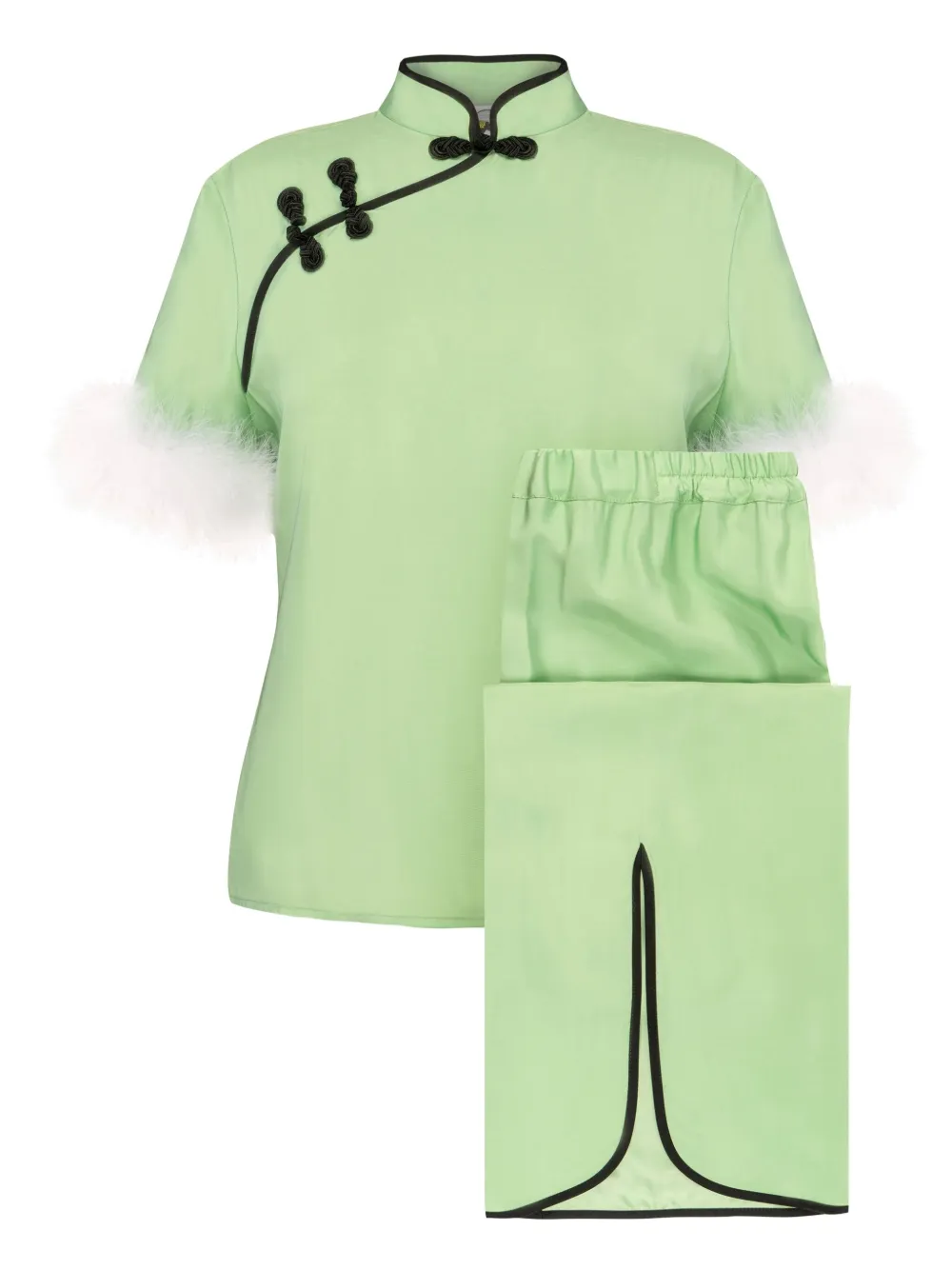 Комплект Dragon Lounge из топа и брюк Sleeper, зеленый
Комплект Dragon Lounge из топа и брюк Sleeper, зеленый