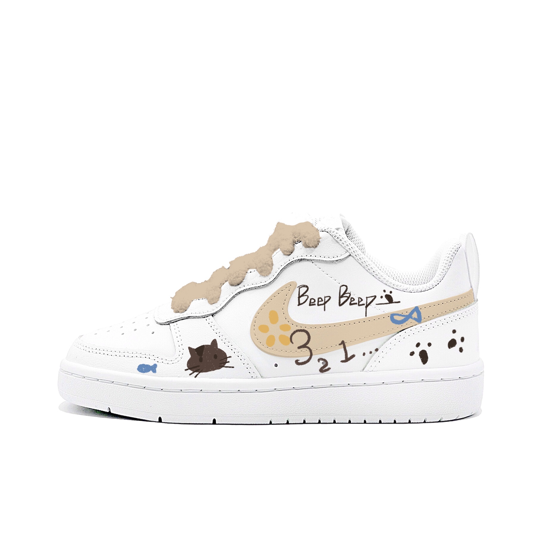 Court Borough Brown Cat Memory противоскользящая амортизирующая устойчивая к истиранию обувь для скейтбординга Low top для детей Nike, белый коричневый
Court Borough Brown Cat Memory противоскользящая амортизирующая устойчивая к истиранию обувь для скейтбординга Low top для детей Nike, белый коричневый