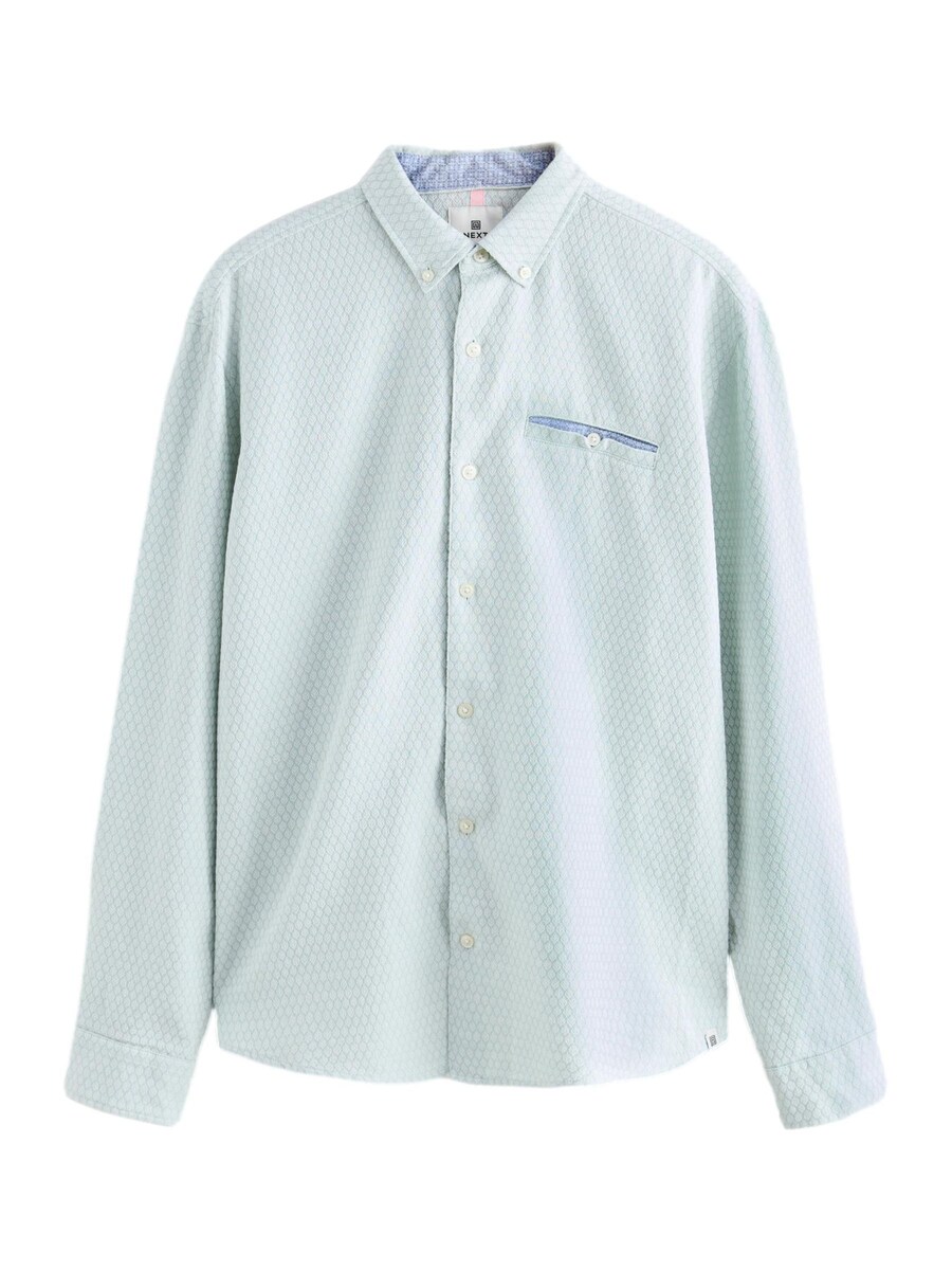 Рубашка обычного кроя на пуговицах Next, пастельный зеленый
Рубашка обычного кроя на пуговицах Next, пастельный зеленый