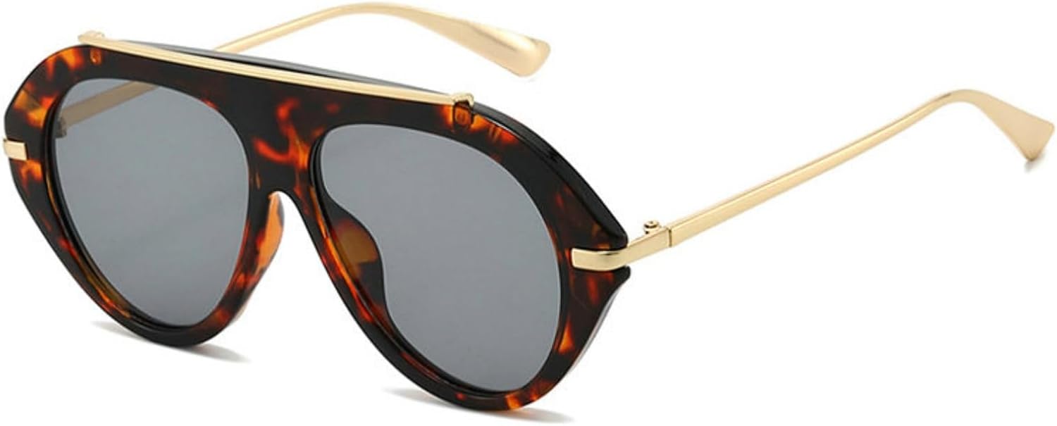 Солнцезащитные очки-пилот COTIA 2026 большого размера для женщин и мужчин. Классический стиль 70-х, модный дизайн, для активного отдыха, путешествий и пляжа, Leopard Grey
Солнцезащитные очки-пилот COTIA 2026 большого размера для женщин и мужчин. Классический стиль 70-х, модный дизайн, для активного отдыха, путешествий и пляжа, Leopard Grey