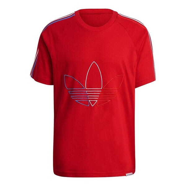 Футболка men's originals fto tee contrasting colors embroidered logo stripe sports short sleeve red t-shirt Adidas, красный
Футболка men's originals fto tee contrasting colors embroidered logo stripe sports short sleeve red t-shirt Adidas, красный