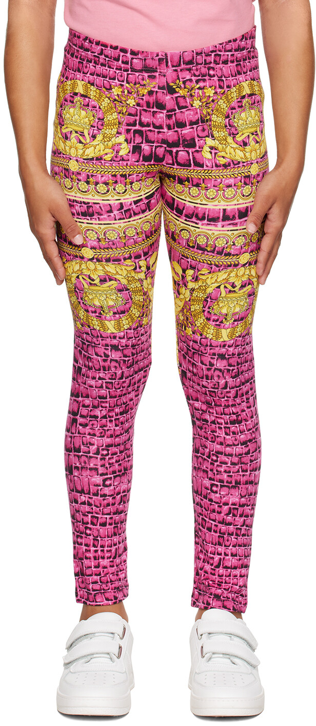 Детские розовые леггинсы Barocco Versace, Розовый, Детские розовые леггинсы Barocco Versace
Детские розовые леггинсы Barocco Versace, Розовый, Детские розовые леггинсы Barocco Versace