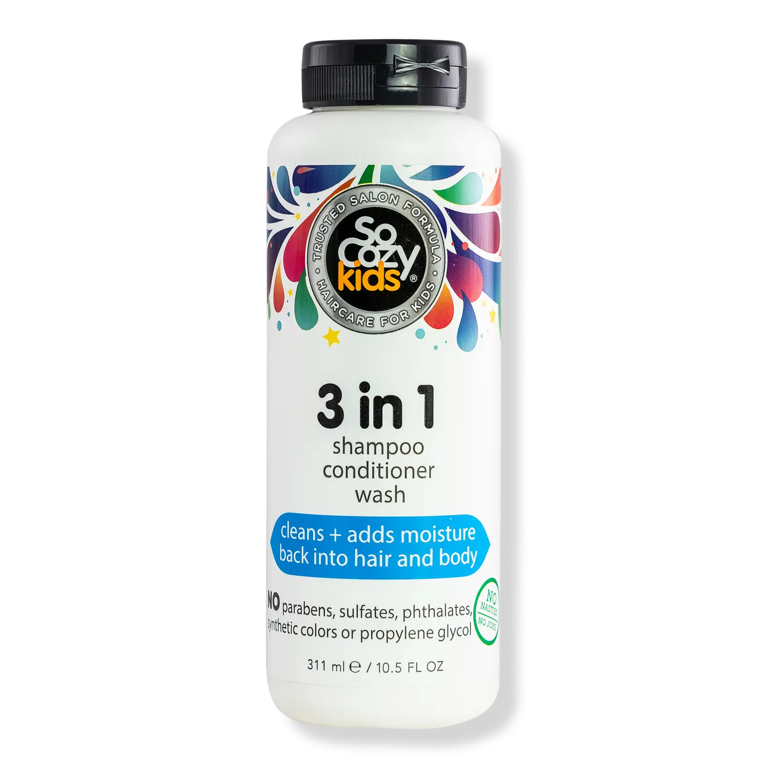 Шампунь-кондиционер-гель для душа 3-в-1 для детей SoCozy, 10.5 oz
Шампунь-кондиционер-гель для душа 3-в-1 для детей SoCozy, 10.5 oz