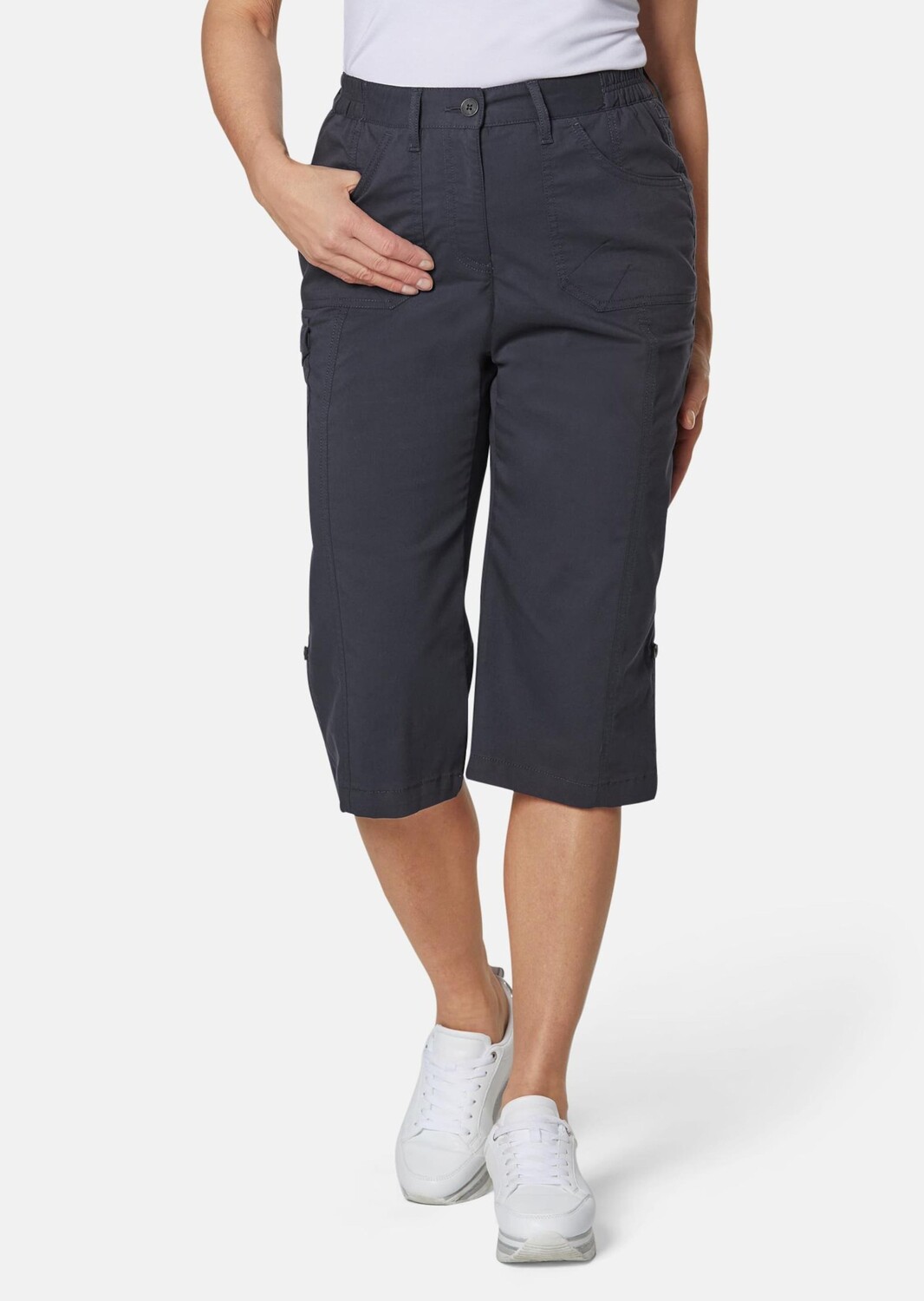 Брюки GOLDNER Capri Funktionshose Carla, морской
Брюки GOLDNER Capri Funktionshose Carla, морской