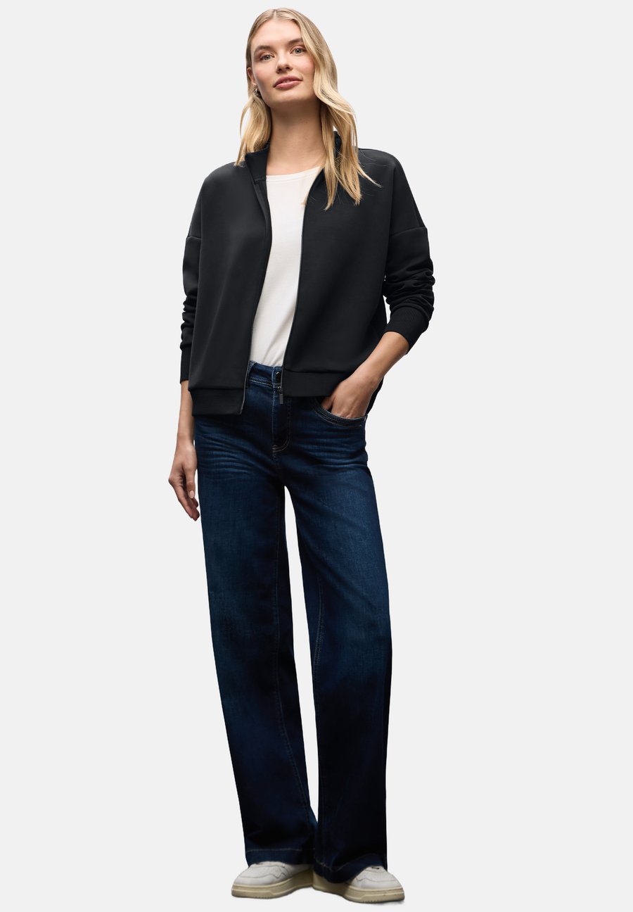 Толстовка Street One Zip-up sweatshirt, Schwarz/Black
Толстовка Street One Zip-up sweatshirt, Schwarz/Black