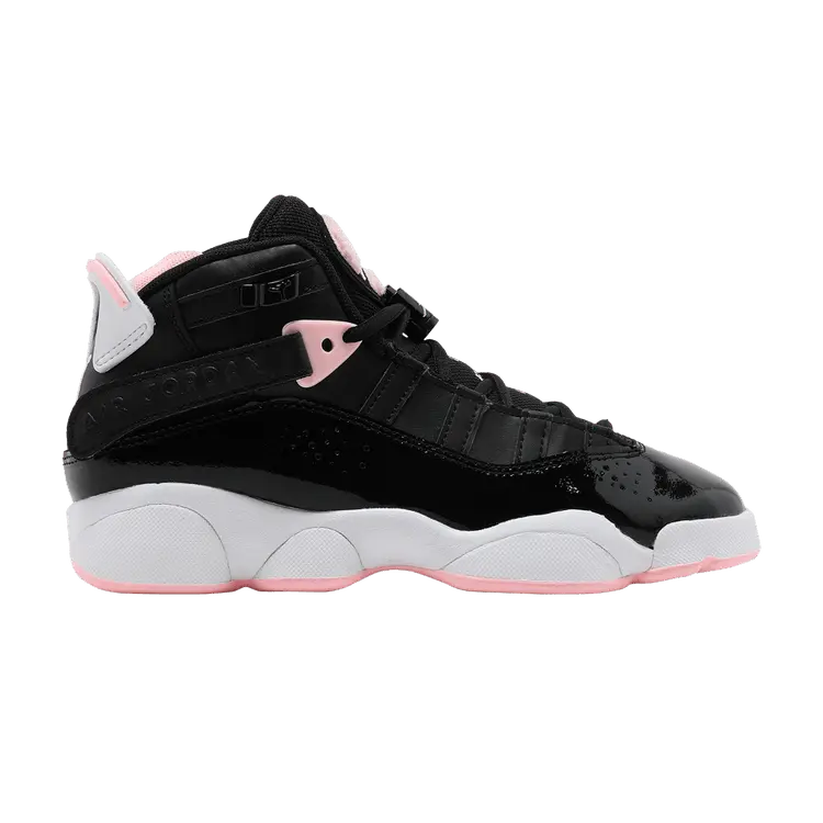 Кроссовки Air Jordan Jordan 6 Rings GS 'Black Arctic Punch', черный 
Кроссовки Air Jordan Jordan 6 Rings GS 'Black Arctic Punch', черный