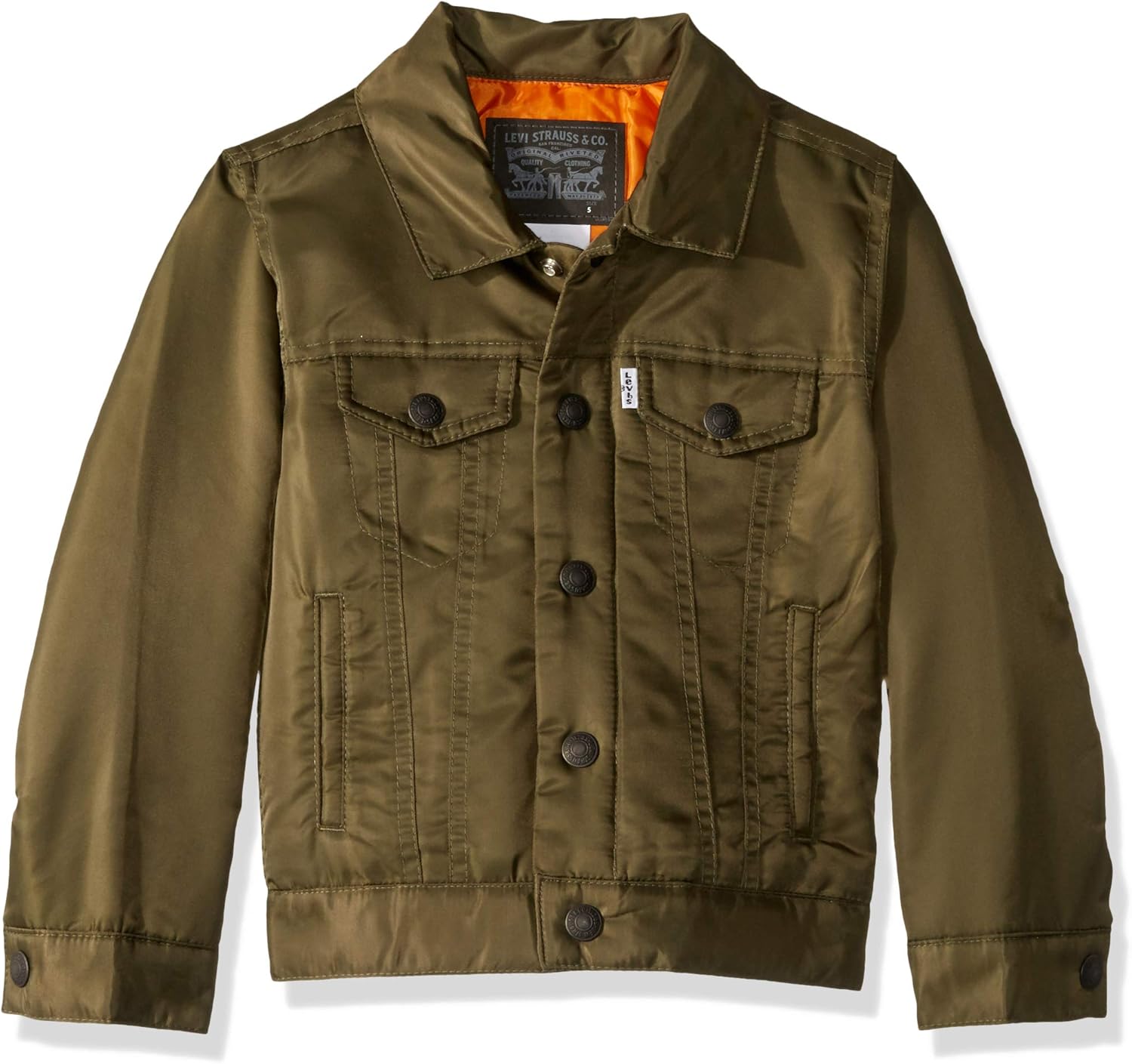 Куртка дальнобойщика Levi's Boys из нейлона, Dark Ivy
Куртка дальнобойщика Levi's Boys из нейлона, Dark Ivy