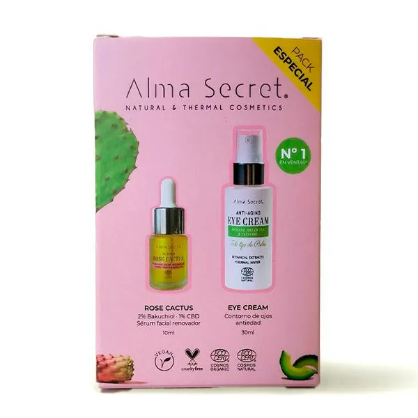 Масло для контура глаз и лица Special Pack Eye Cream & Mini Rose Cactus Facial Oil Alma Secret
Масло для контура глаз и лица Special Pack Eye Cream & Mini Rose Cactus Facial Oil Alma Secret