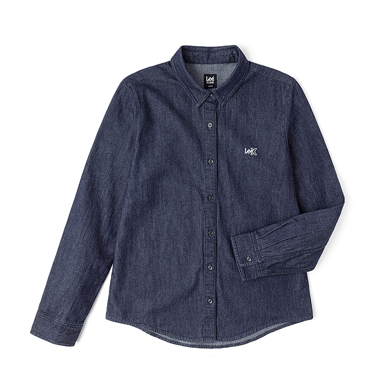 Lee Темно-синяя женская рубашка
Lee Темно-синяя женская рубашка