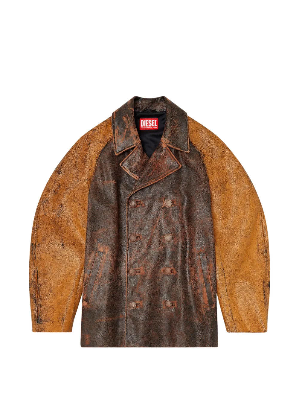 Кожаная куртка Nahun Diesel, коричневый
Кожаная куртка Nahun Diesel, коричневый