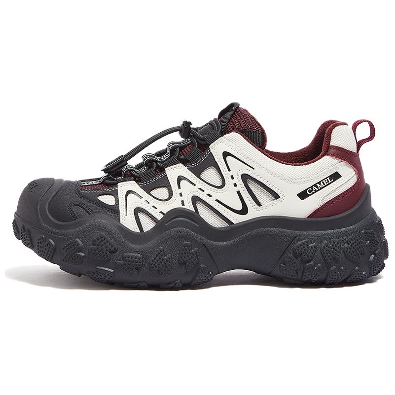 CAMEL Уродливо-милые кроссовки 3.0 с флисовой подкладкой низкие треккинговые туфли женские бежевый/черный/бордовый, флисовая подкладка, цвет Beige/Black/Burgundy, Fleece-Lined 
CAMEL Уродливо-милые кроссовки 3.0 с флисовой подкладкой низкие треккинговые туфли женские бежевый/черный/бордовый, флисовая подкладка, цвет Beige/Black/Burgundy, Fleece-Lined