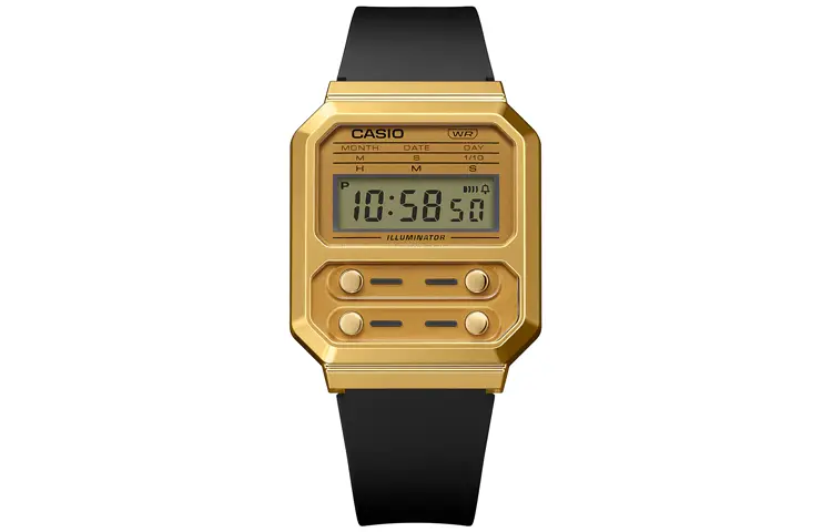 CASIO Часы Unisex VINTAGE Series 40.7mm Gold Watch A100WEFG-9A
CASIO Часы Unisex VINTAGE Series 40.7mm Gold Watch A100WEFG-9A