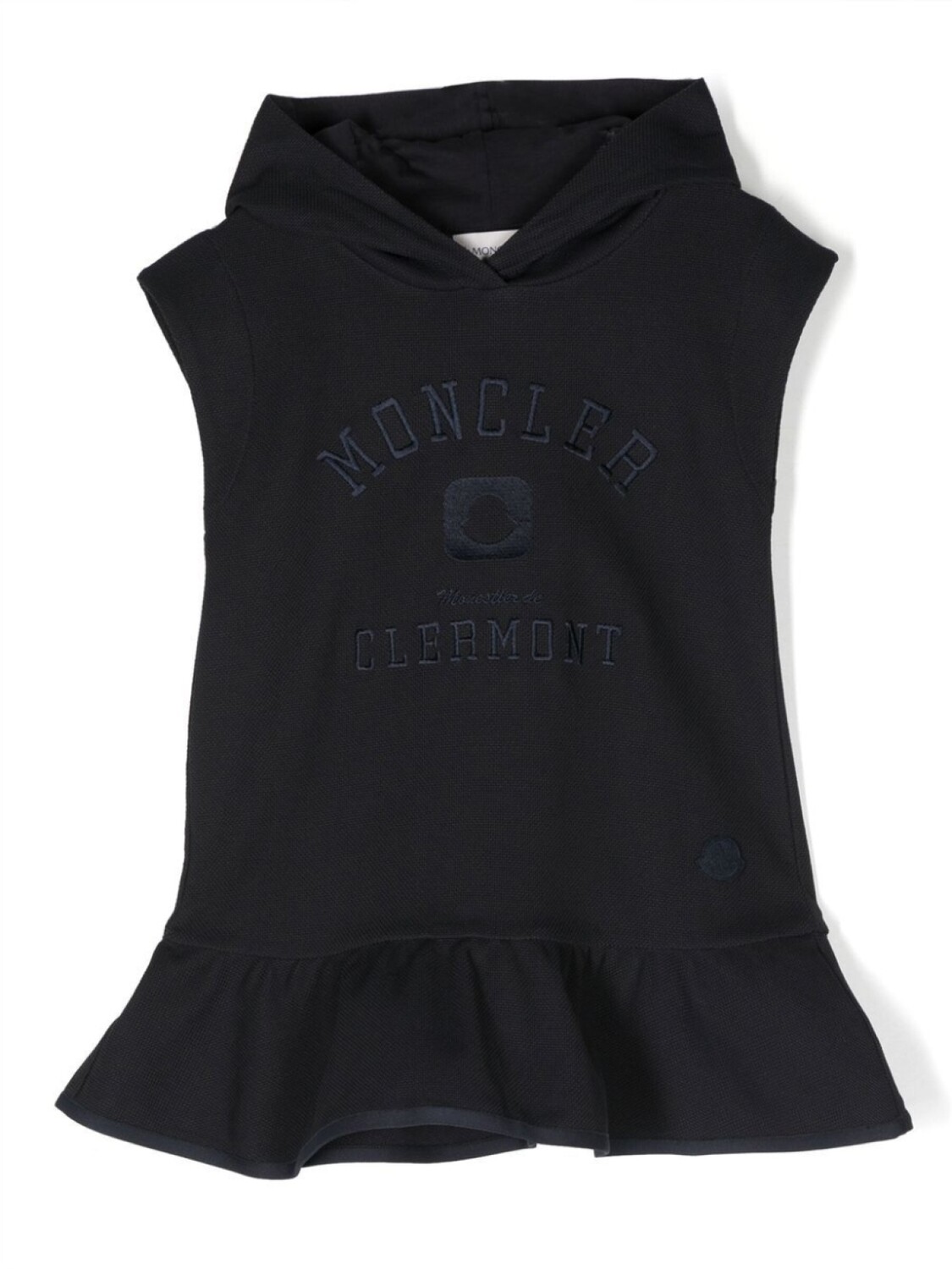 Moncler Enfant платье-худи с оборками, синий
Moncler Enfant платье-худи с оборками, синий