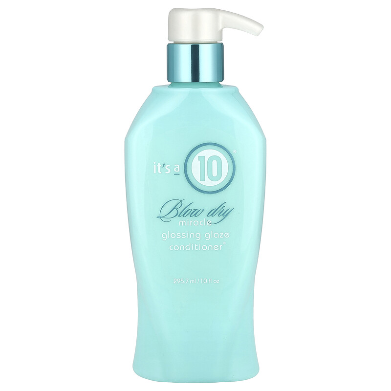 It's a 10, Blow Dry Miracle, кондиционер для блестящей глазури, 295,7 мл (10 жидк. унц.)
It's a 10, Blow Dry Miracle, кондиционер для блестящей глазури, 295,7 мл (10 жидк. унц.)